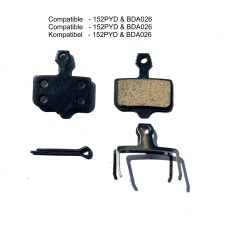 Plaquettes de frein hydraulique e-fati LP-16