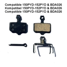 Plaquettes de frein hydraulique e-fati LP-16