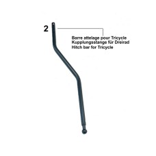 Barre attelage Trike Pour R3
