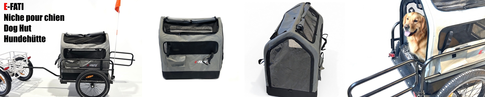 e-fati Niche pour chien