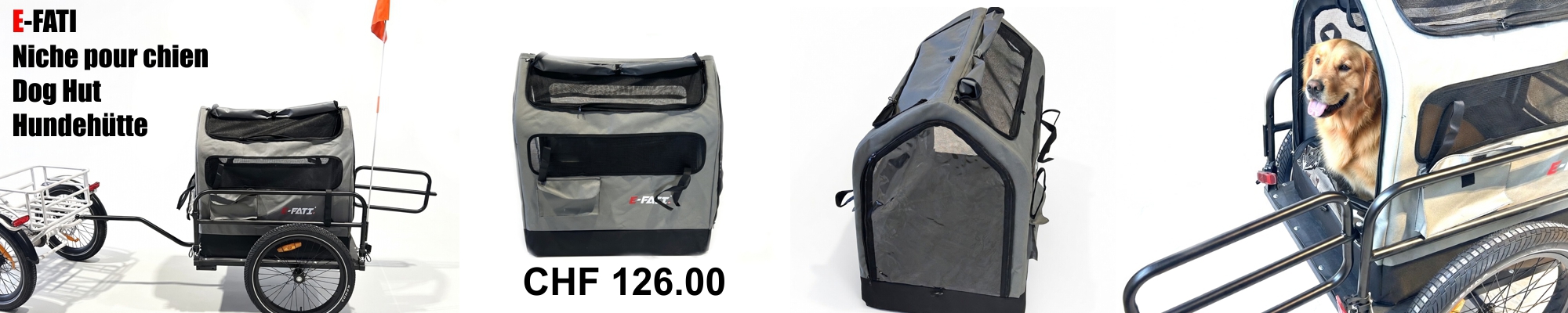 e-fati Niche pour chien